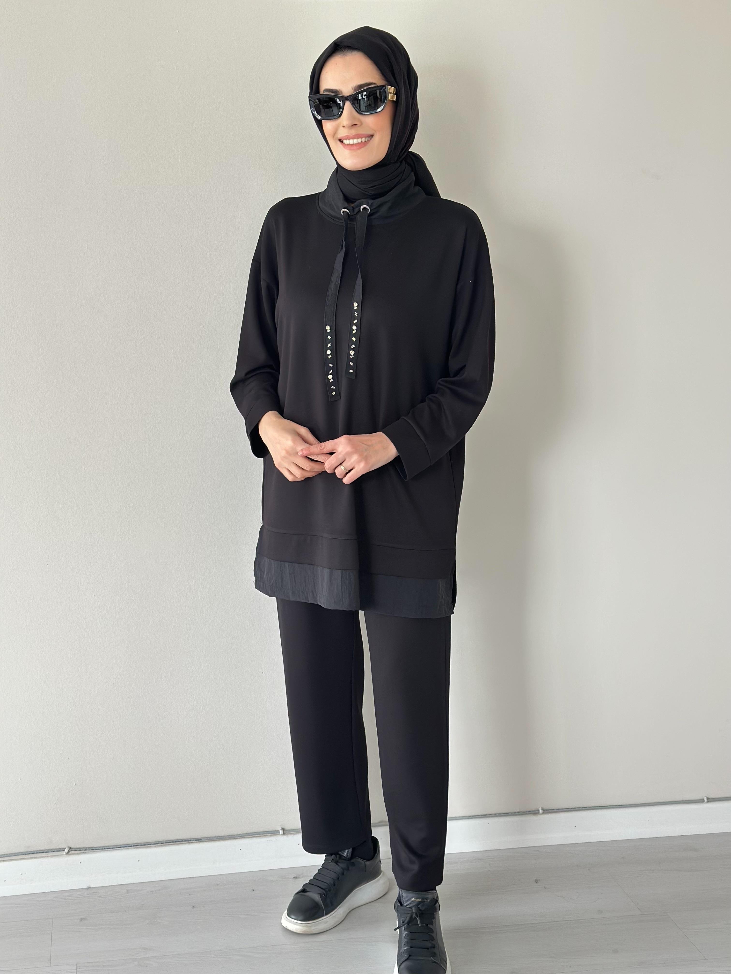 Racheal Takım Siyah 