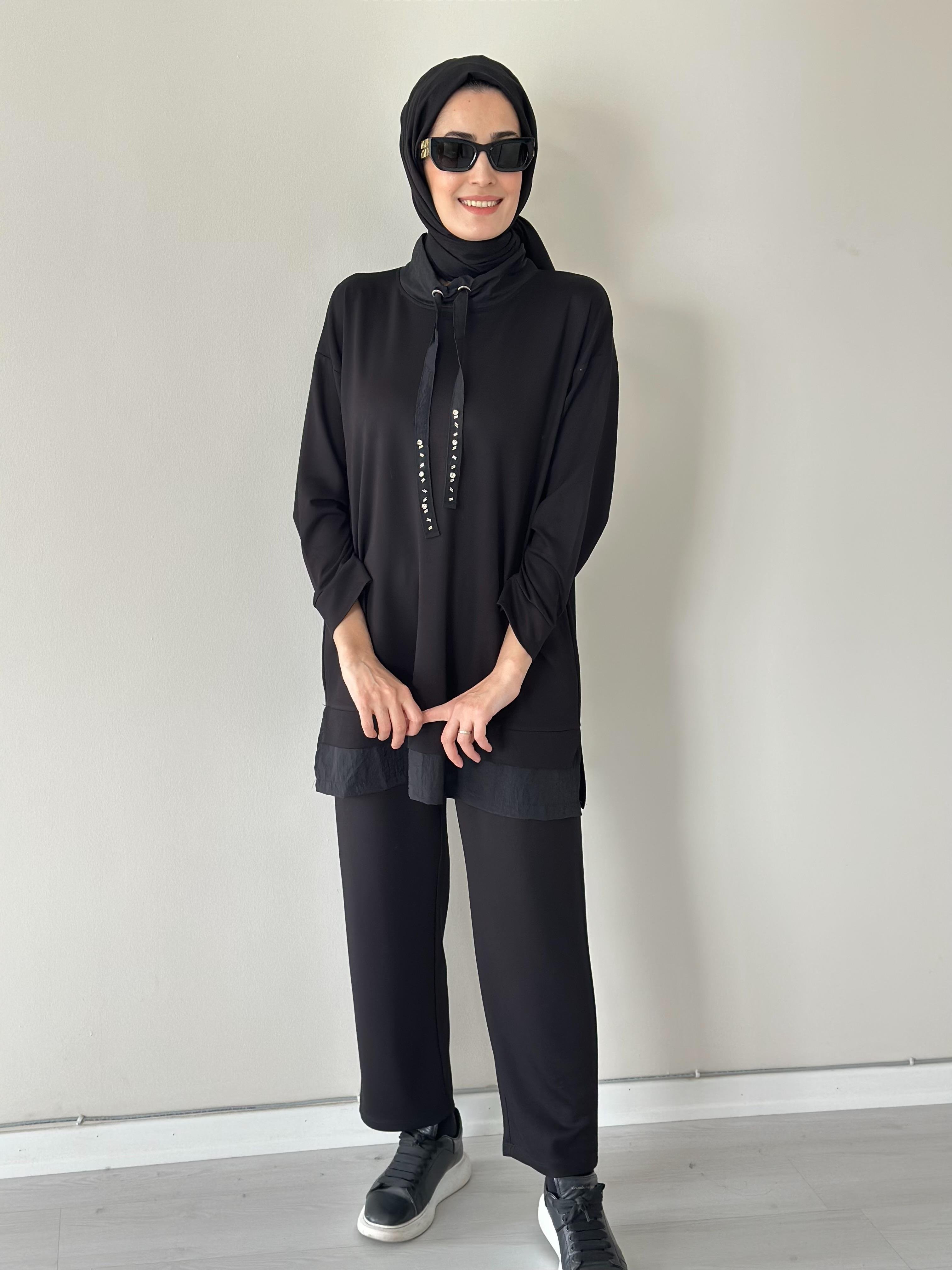 Racheal Takım Siyah 