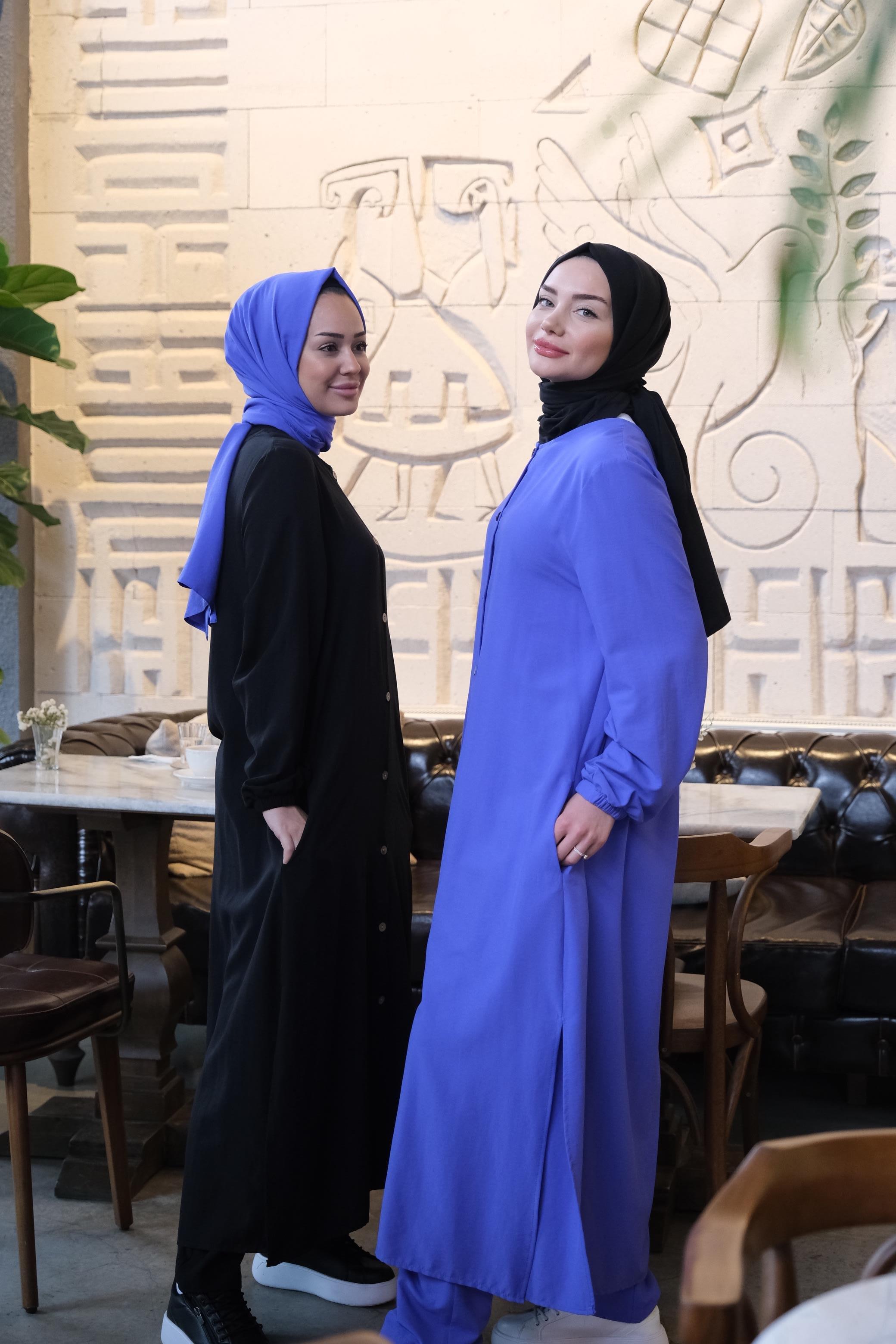 Siyah Belly Takım Yan Alternatif Görünüm