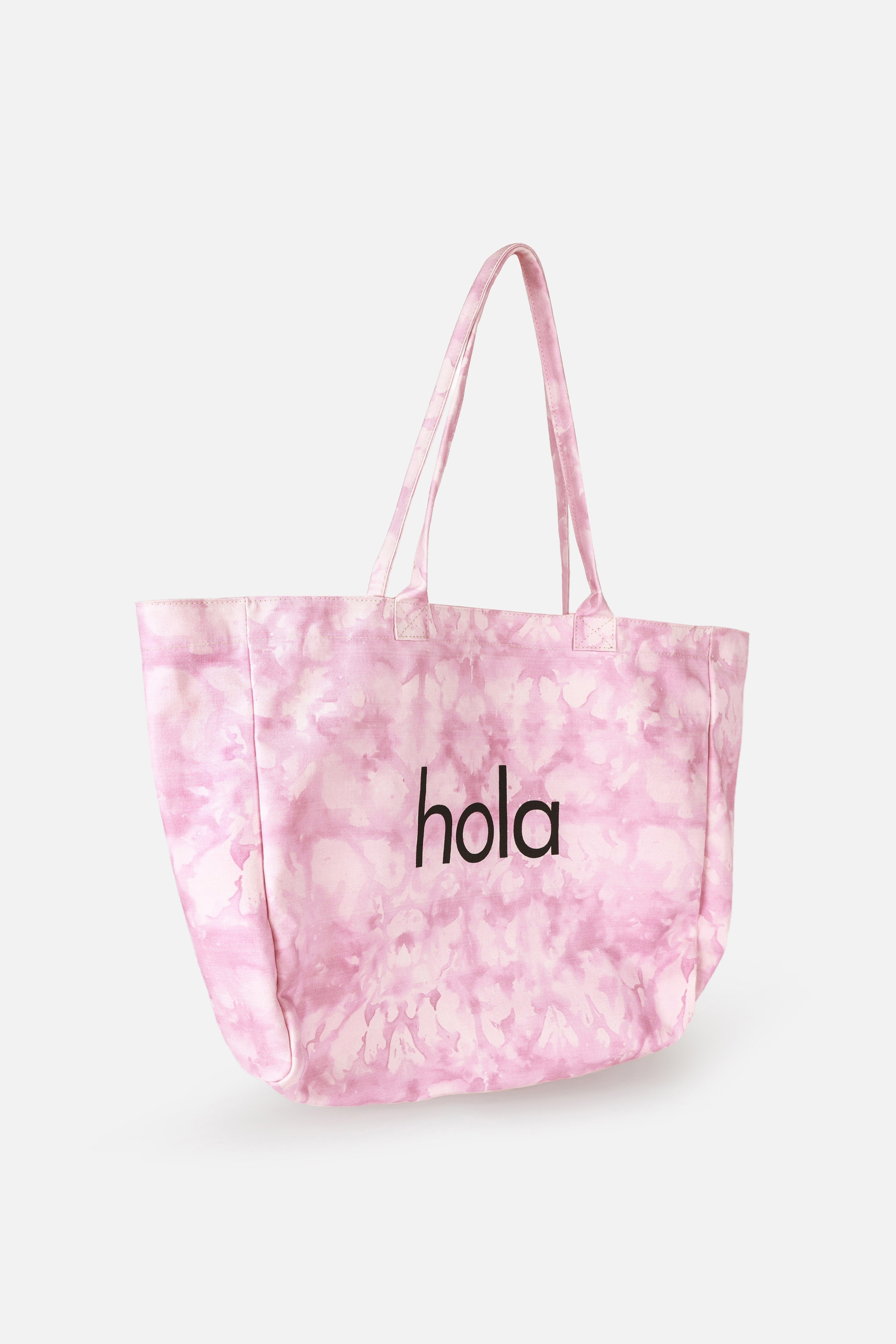 Icone Mavi Degrade Baskılı Kanvas Omuz Çantası, Degrade Plaj Çantası, Plaj Çantası, Beach Bag