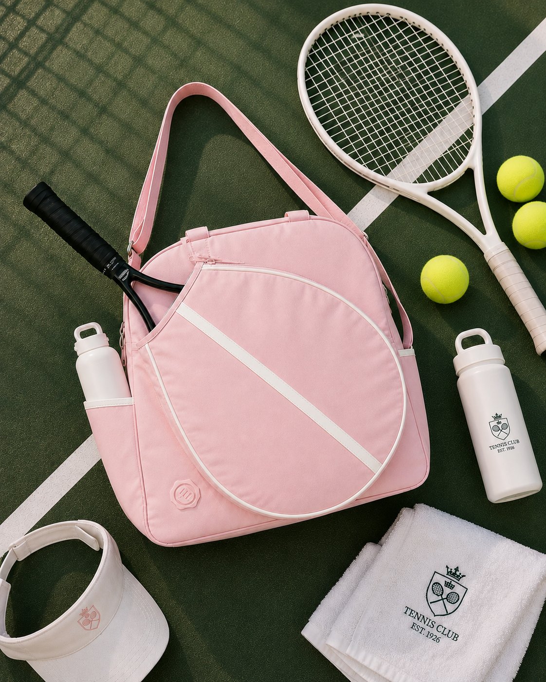 Paraşüt Kumaş Tenis çantası,Padel Çantası, Raket Cepli Tenis Çantası, Tennis Bag