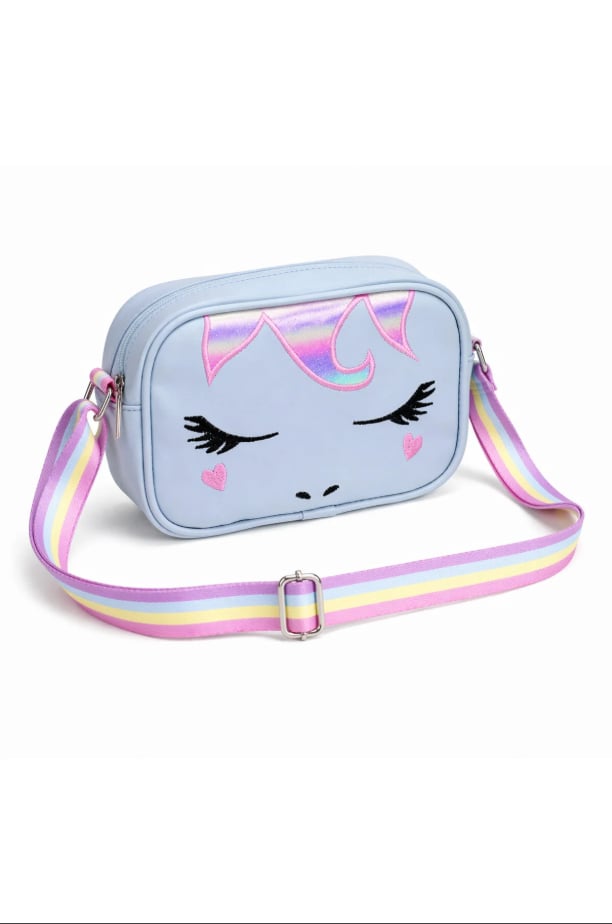 Unicorn Nakışlı Kız Çocuk Çantası, Çocuk Omuz Çantası, Unicorn Çanta