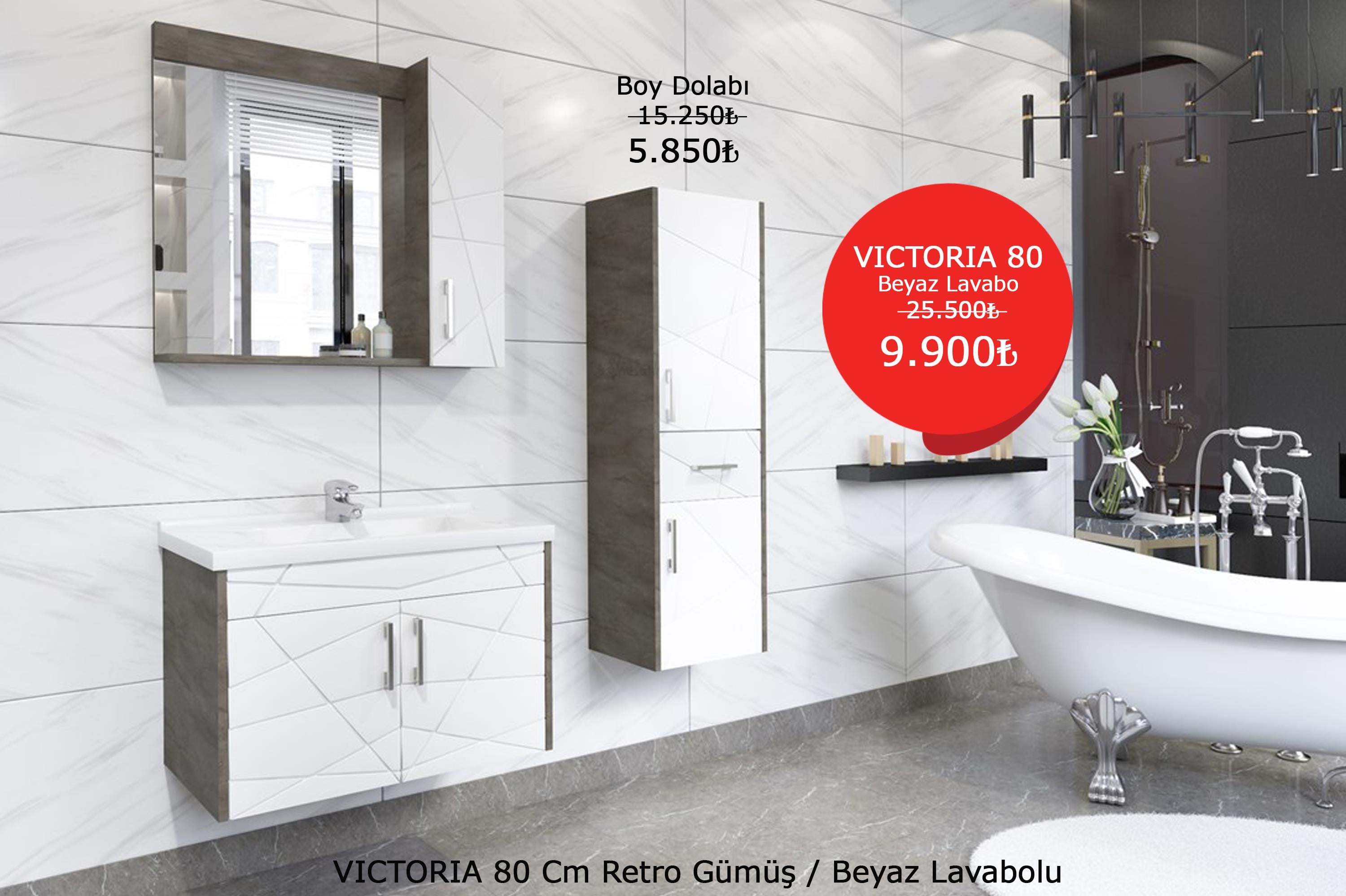 Victoria Banyo Dolabı