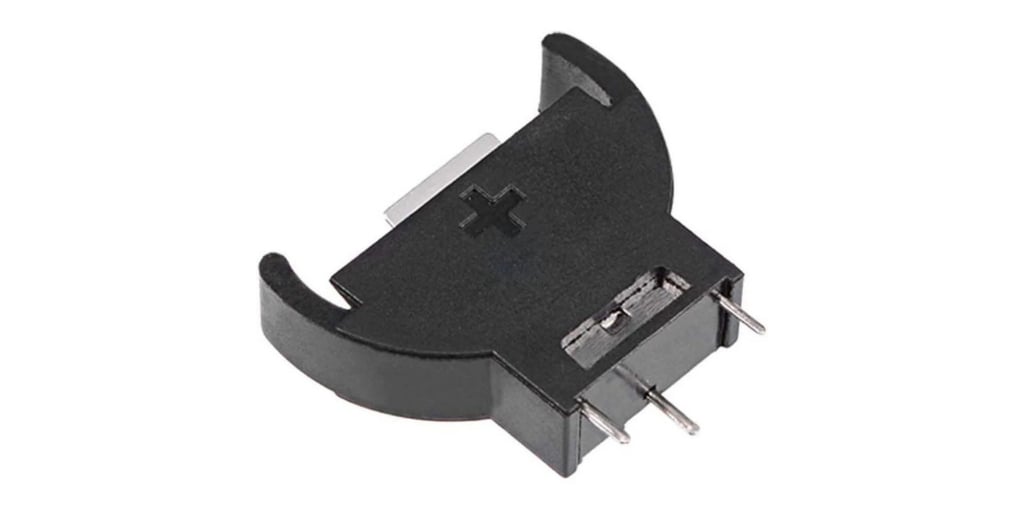 BATTERY HOLDER FOR CR2032 VERTICAL -OKBS-3