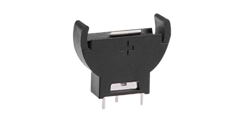 BATTERY HOLDER FOR CR2032 VERTICAL -OKBS-3