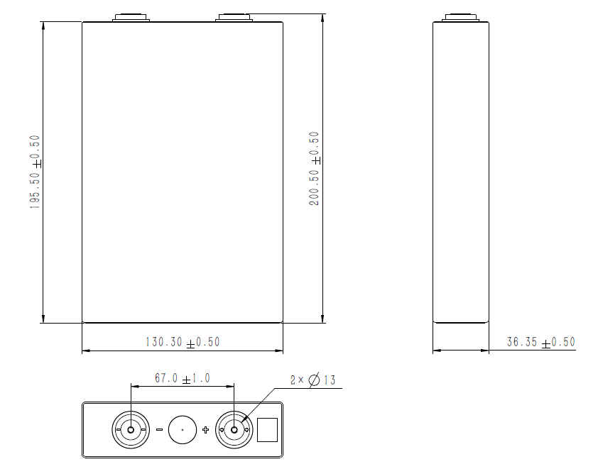 EVE 3.2V 105Ah LiFePO4 Prizmatik Pil | M6 Terminal LFP Hücre