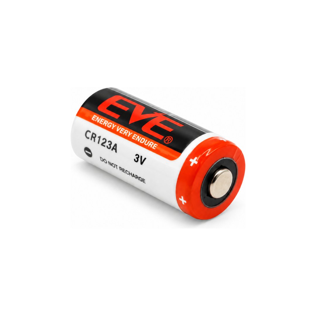 EVE CR123A 3V 1500mAh Lityum Pil | Yüksek Akım Kamera & Alarm Pili