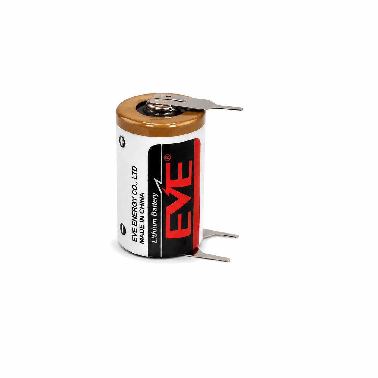 EVE ER14250H 3.6V 1200mAh 1/2 AA Lityum Pil | 3 Pin PCB Sayaç Pili