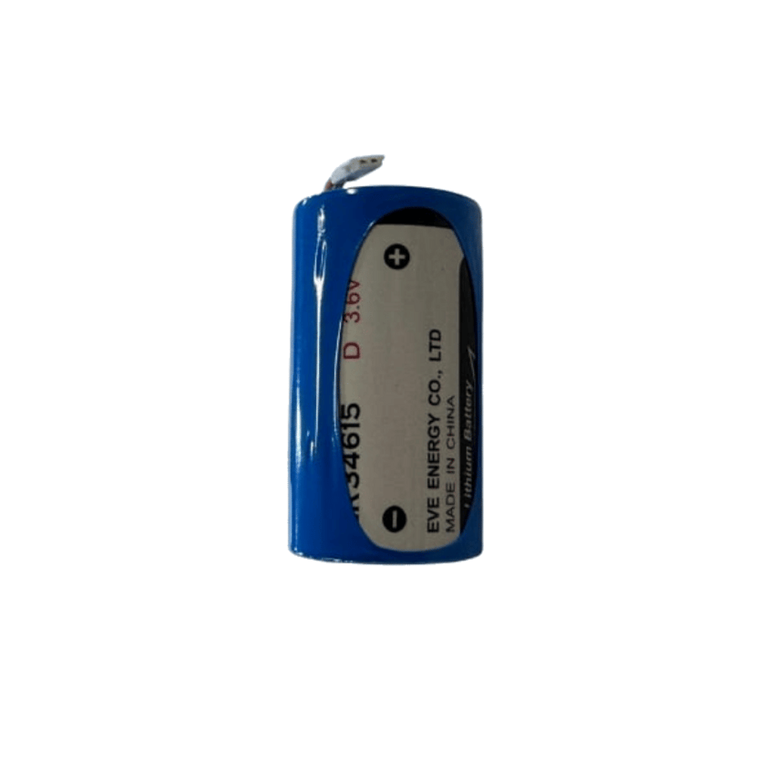 EVE ER34615 3.6V 19000mAh D Size  Kablolu Sayaç Pili (Uzun Ömürlü)