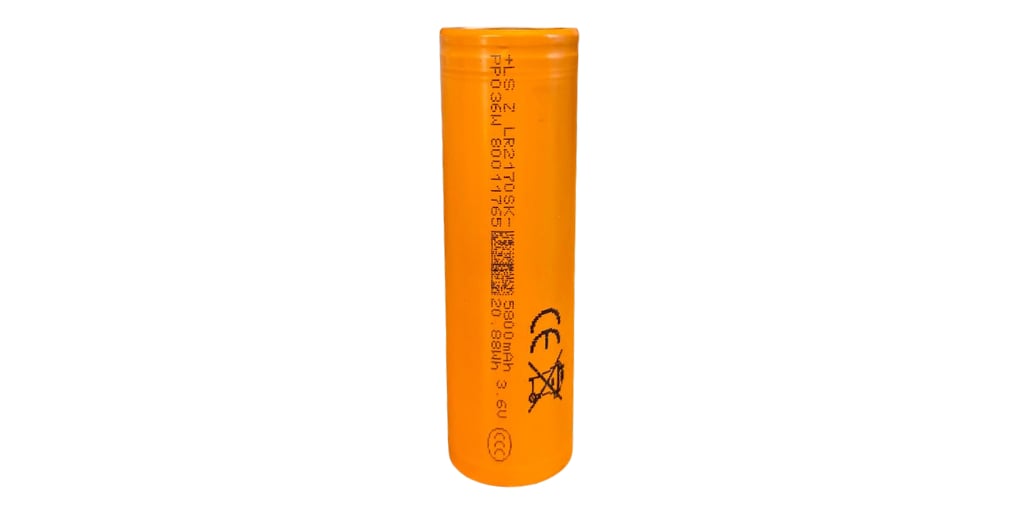 HDA 21700 3,6V 5800mAh 3C Şarj Edilebilir Li-ion Pil