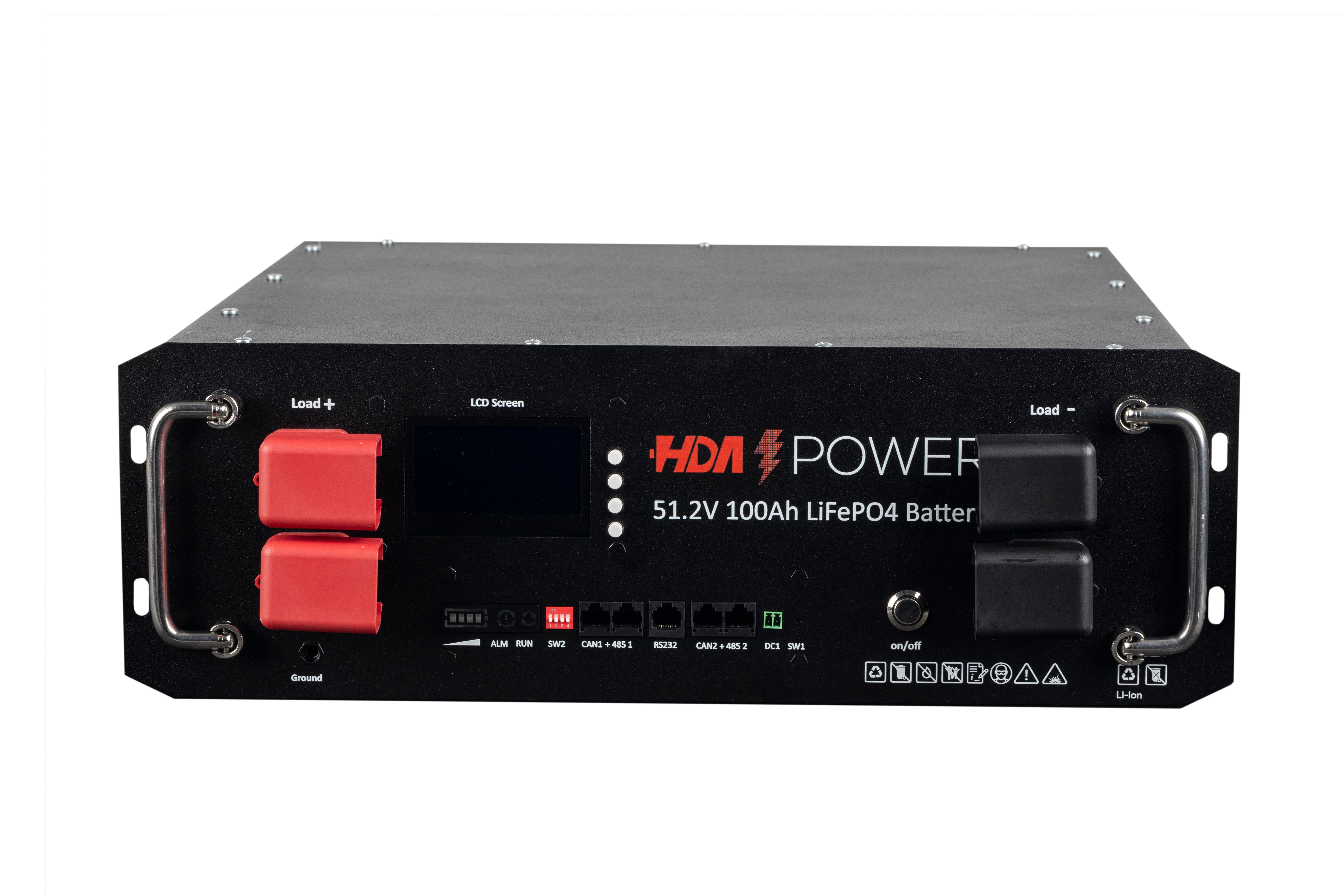 HDA POWER 51.2v 100Ah ESS Rack Modülü