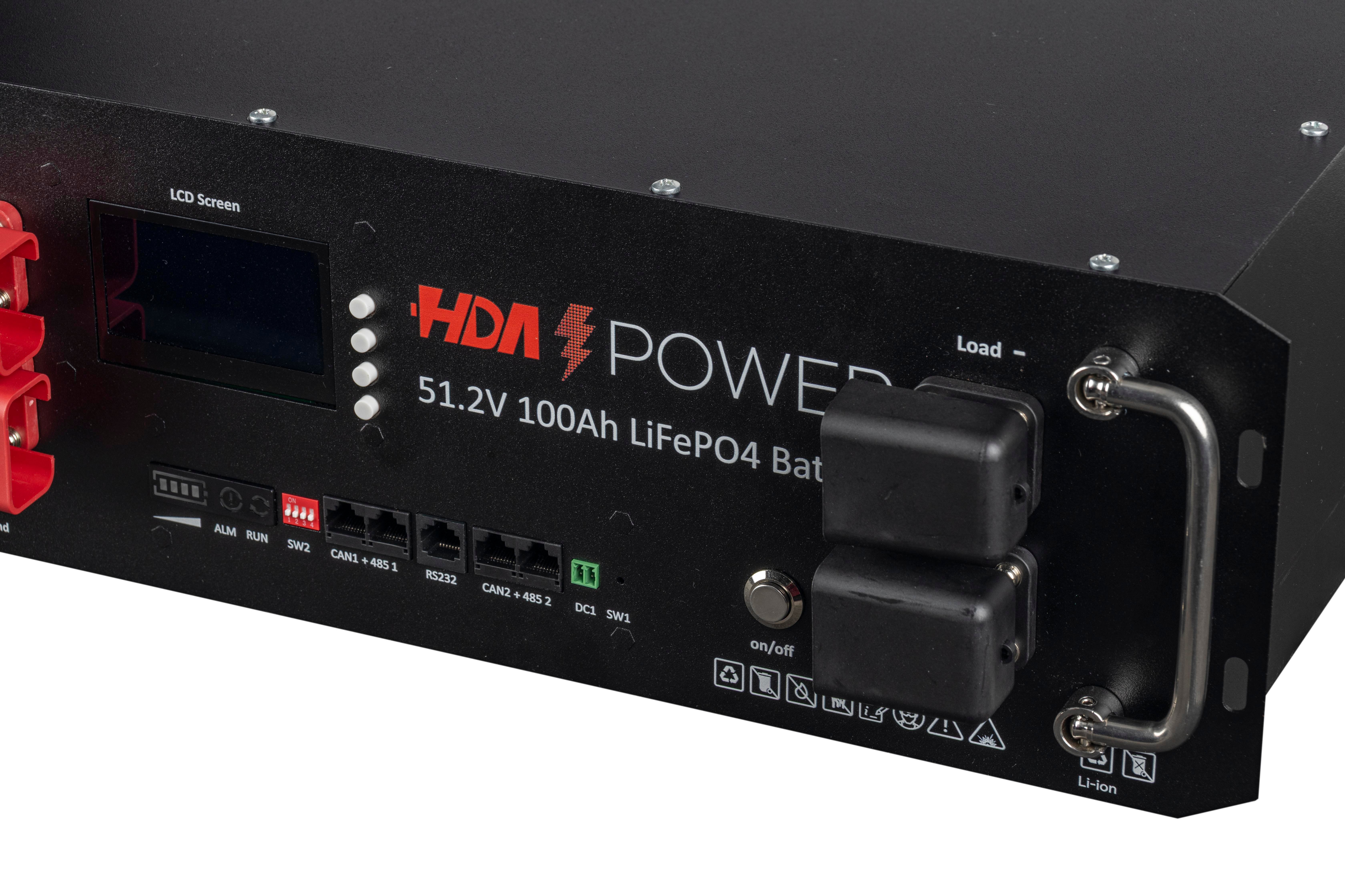 HDA POWER 51.2v 100Ah ESS Rack Modülü