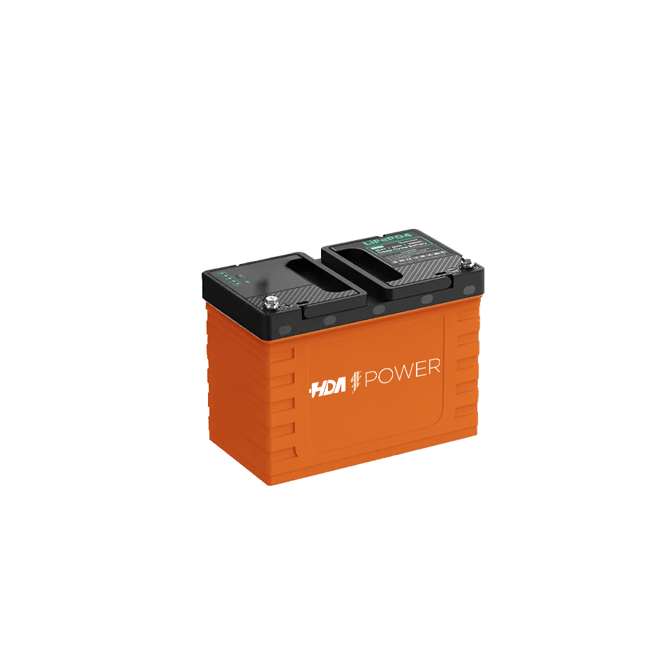 HDAPOWER 25.6V 50Ah LiFePO4 Lityum Batarya (AGV, AMR ve Servis Robotu Uyumlu)