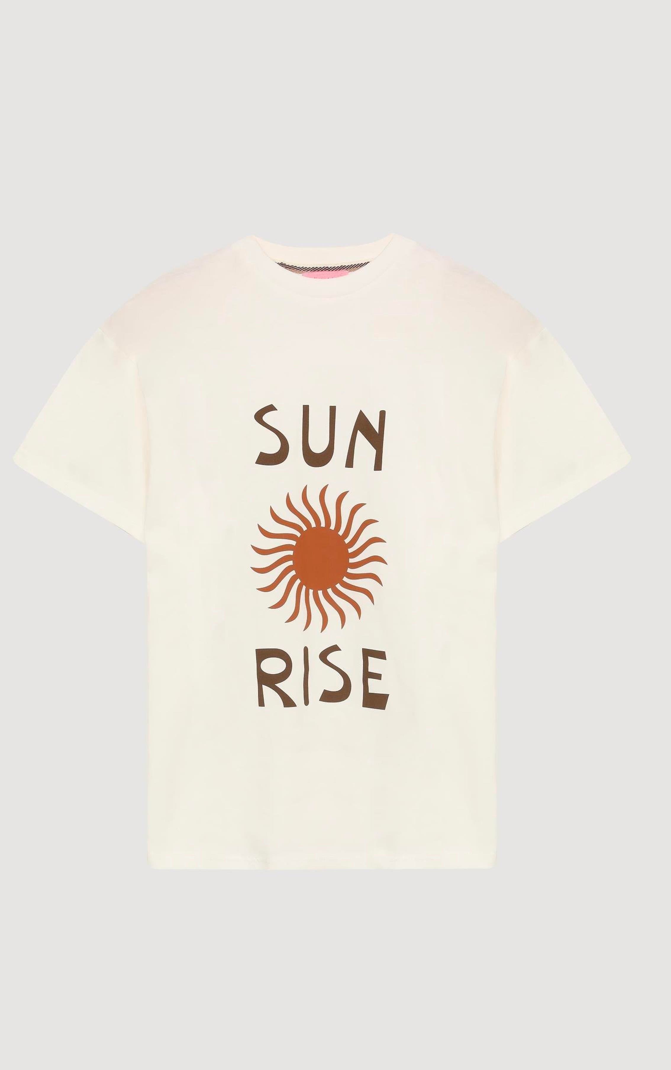 BASKILI T-SHIRT EKRU