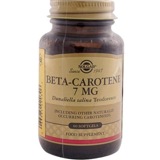 Solgar Beta Carotene 7MG 60 Softgel