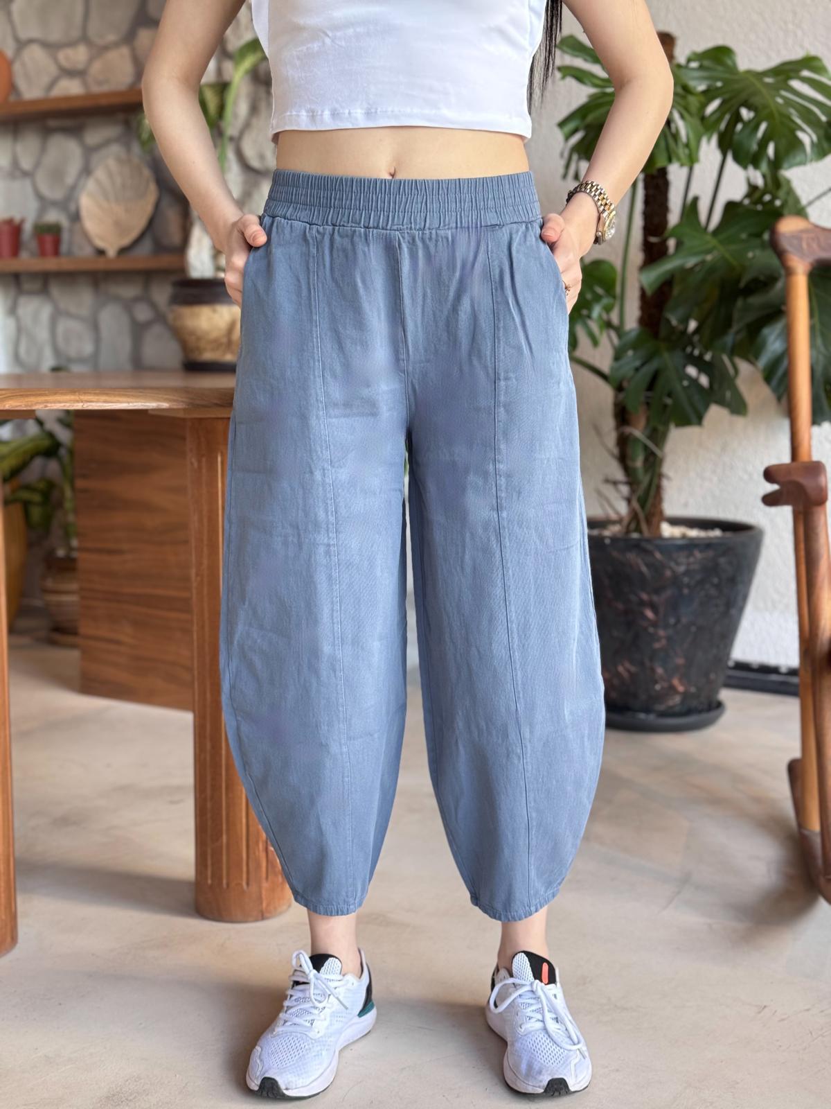 Beli Lastikli Rahat Kesim Pantolon
