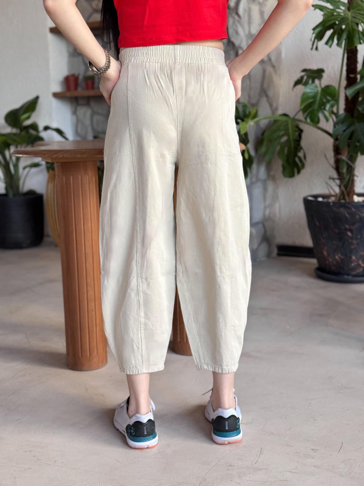 Beli Lastikli Rahat Kesim Pantolon