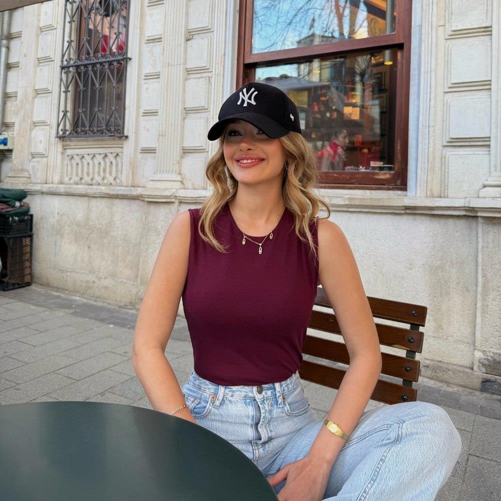 Modal Kolsuz Crop Atlet