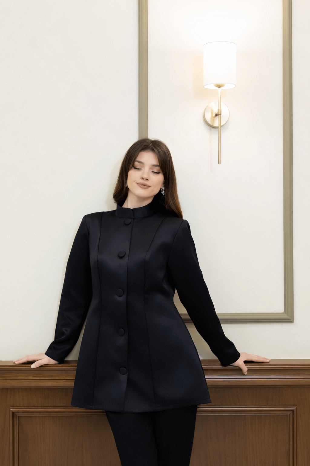 LUNEA PEPLUM CEKET - SİYAH