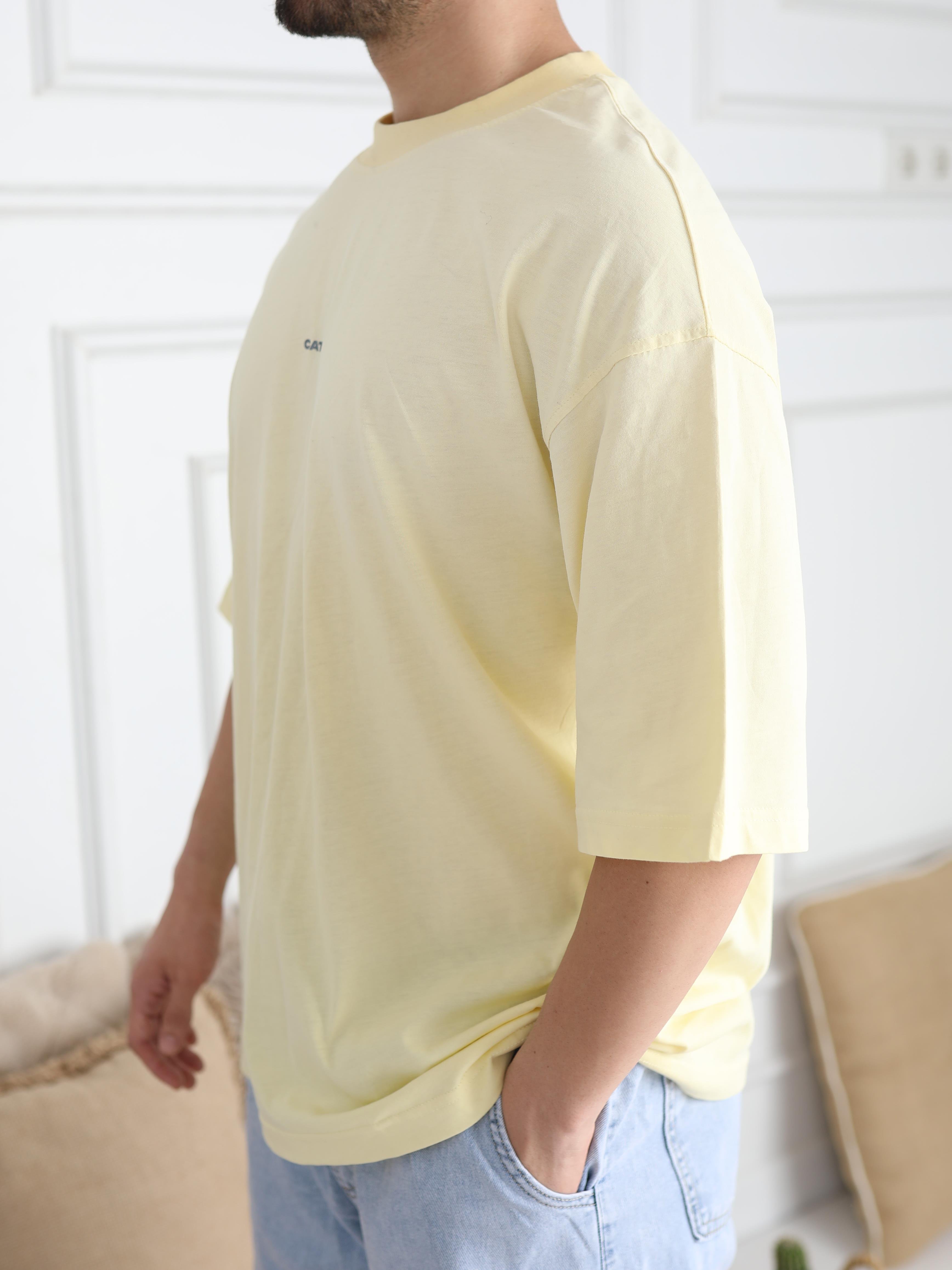 Cetch Basic Tshirt Sarı