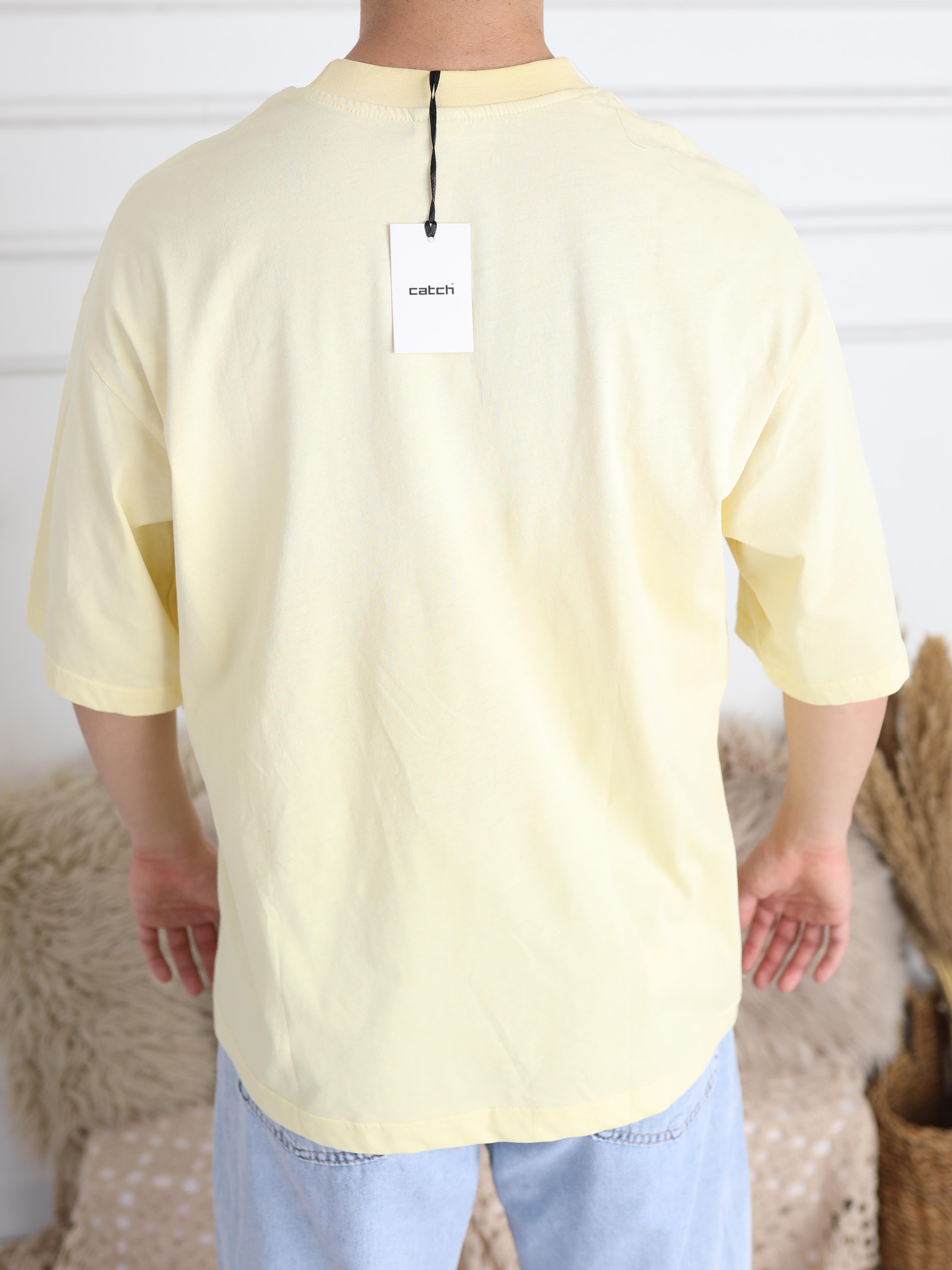 Cetch Basic Tshirt Sarı