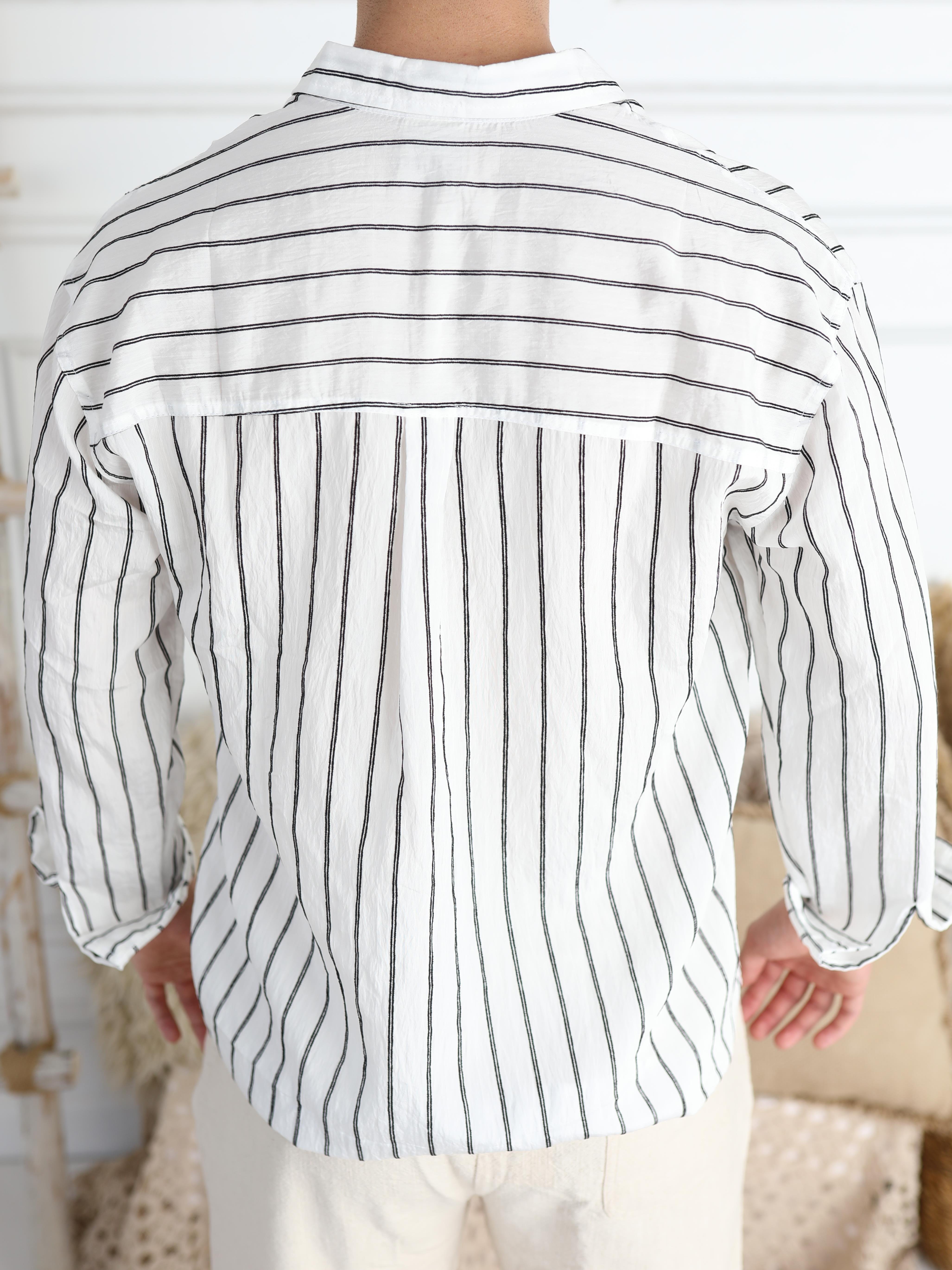 Essentials Çizgili Gömlek