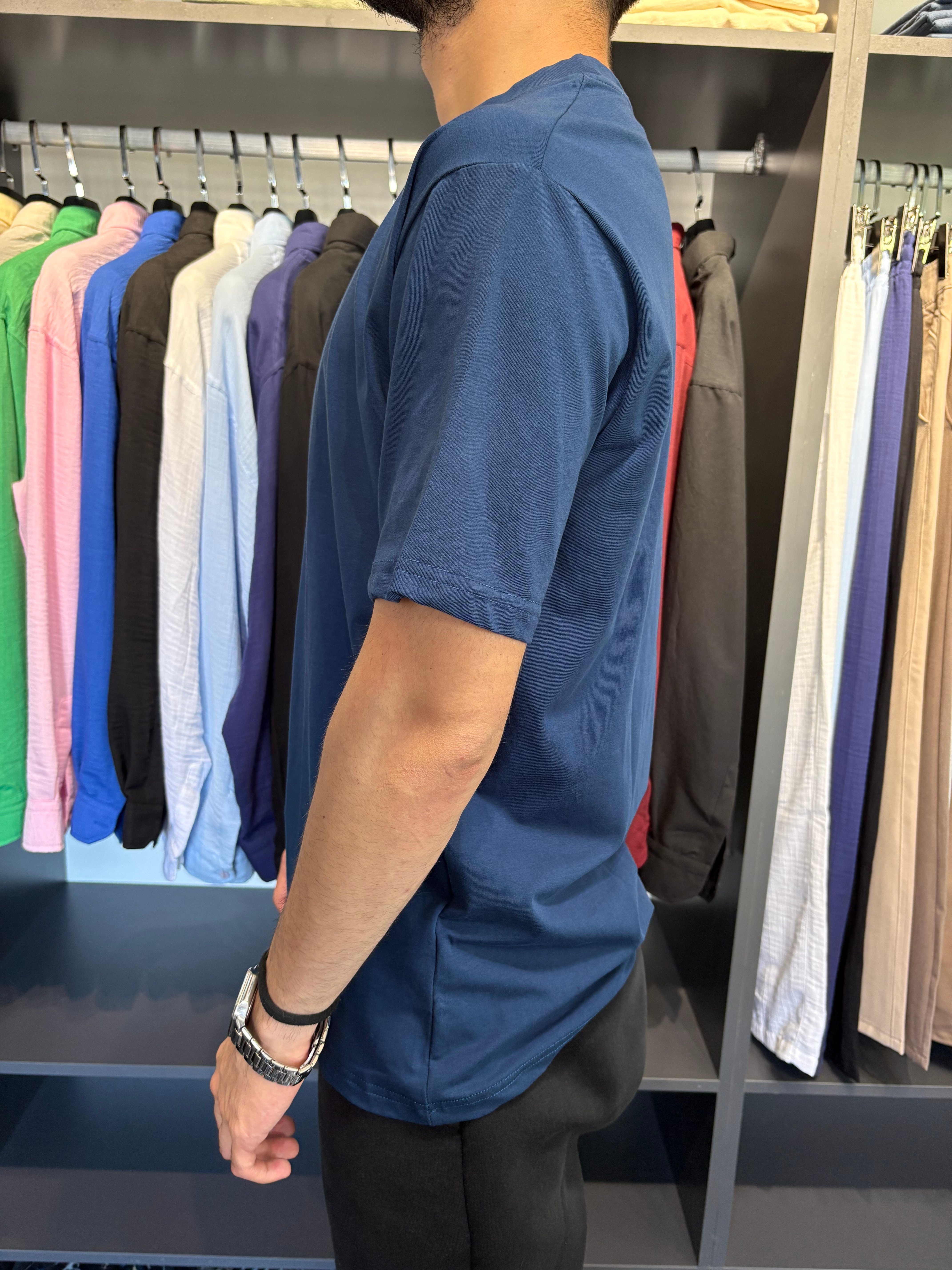 Marrakech Penye Tshirt İndigo
