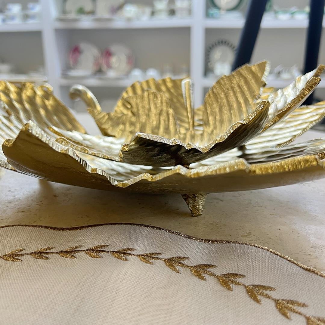 Serving PlateAmbera 3 Lü Yaprak