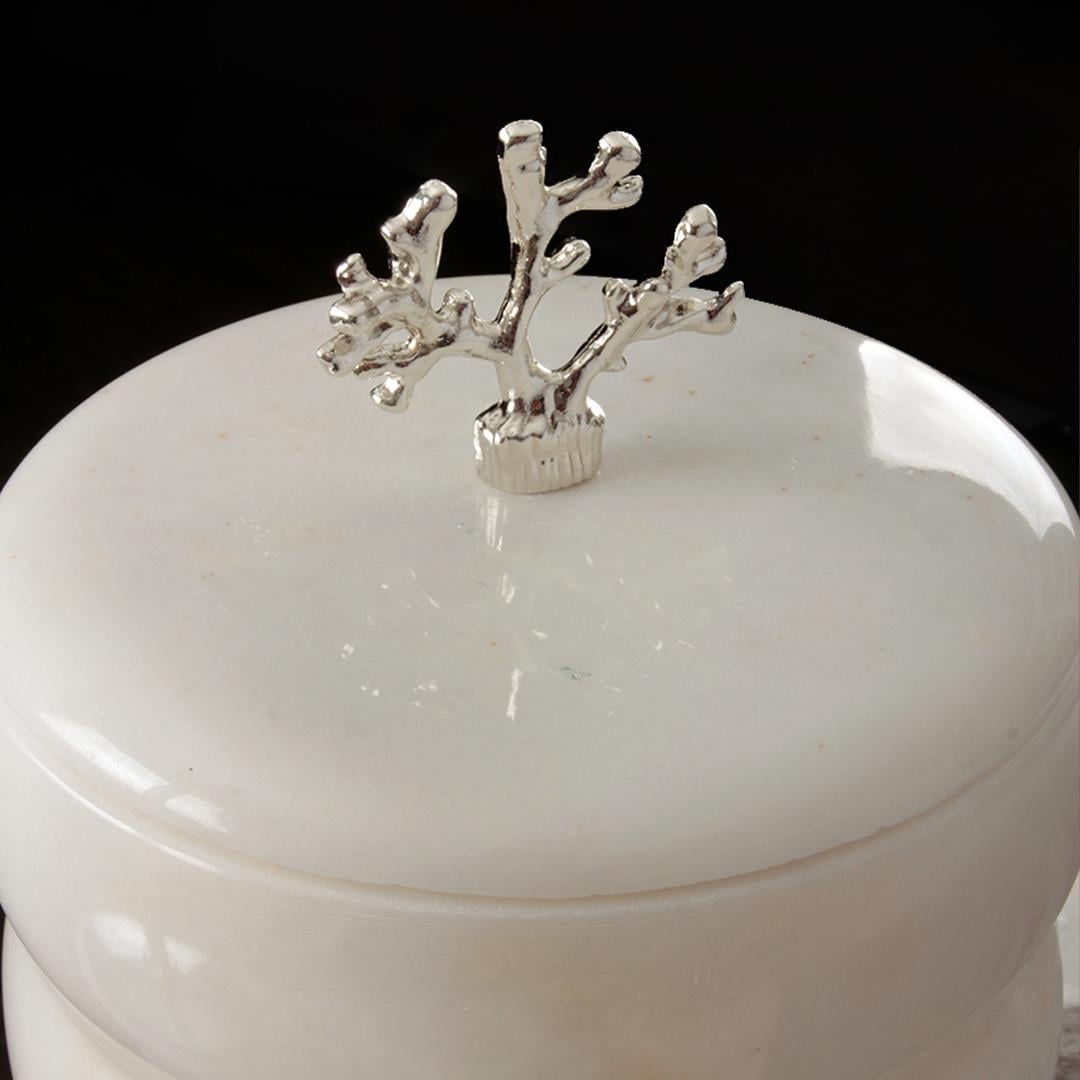 Mermer Banyo SetiArch Coral 5 Parça Banyo Seti - Silver