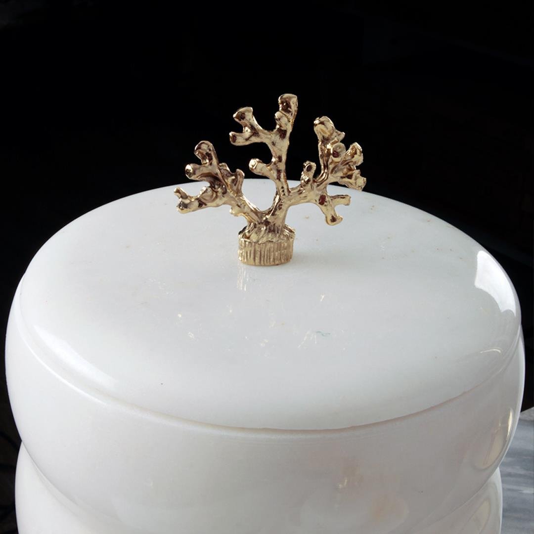Mermer Banyo SetiArch Coral 6 Parça Banyo Seti - Gold