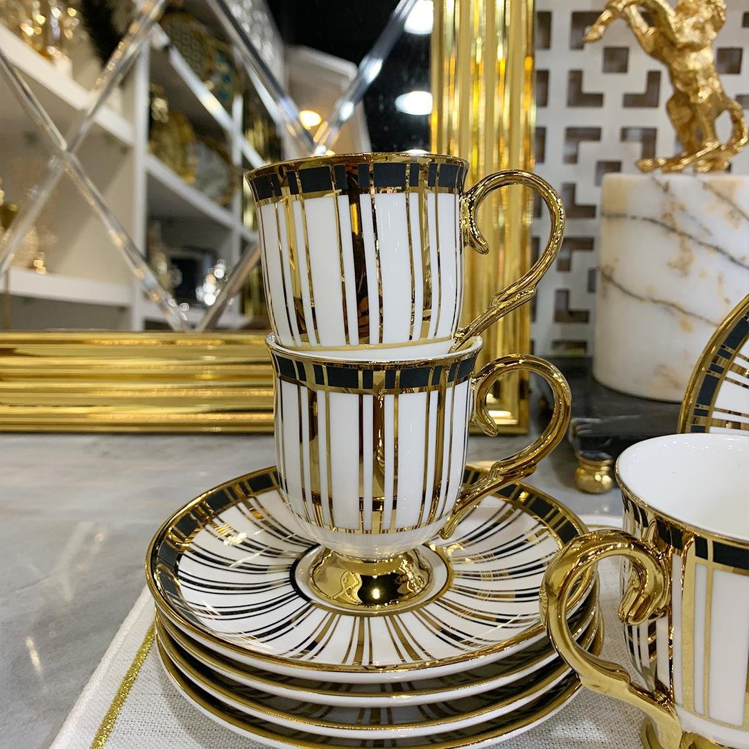 Coffee CupBert Set of 6 Coffee Cups