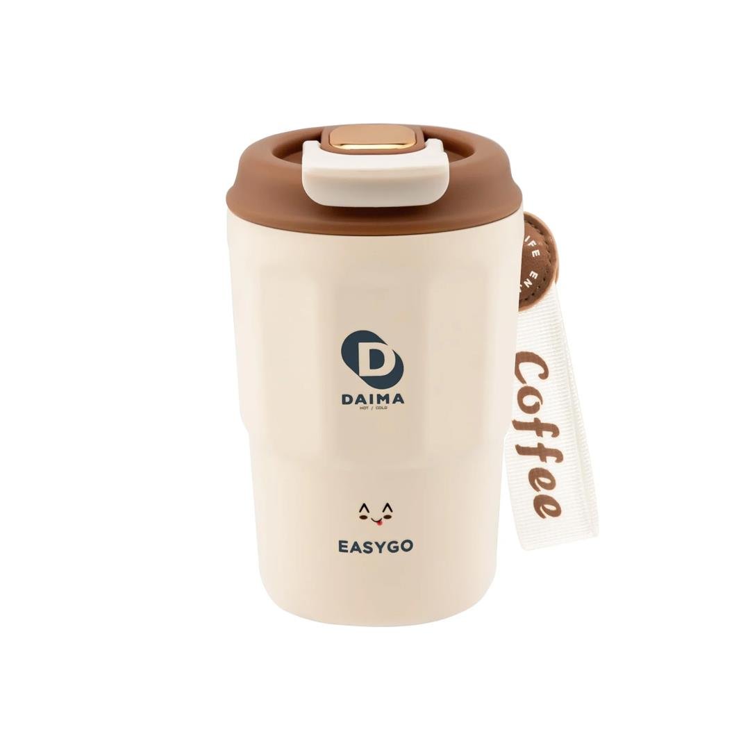 TermosBrioni Daima Easy Go Termos 380 ml Beyaz
