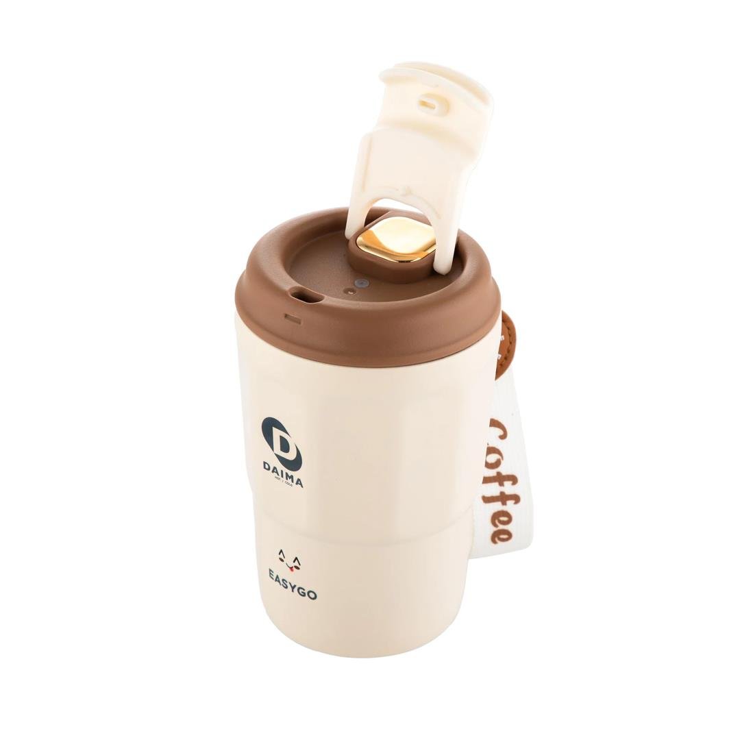 TermosBrioni Daima Easy Go Termos 380 ml Beyaz
