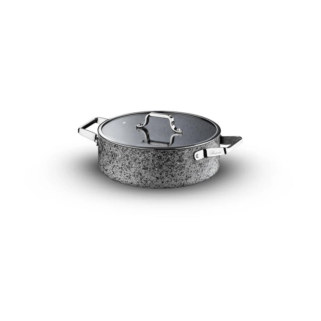 Tencere ve TavalarBrioni Stone Basık Tencere 24 cm