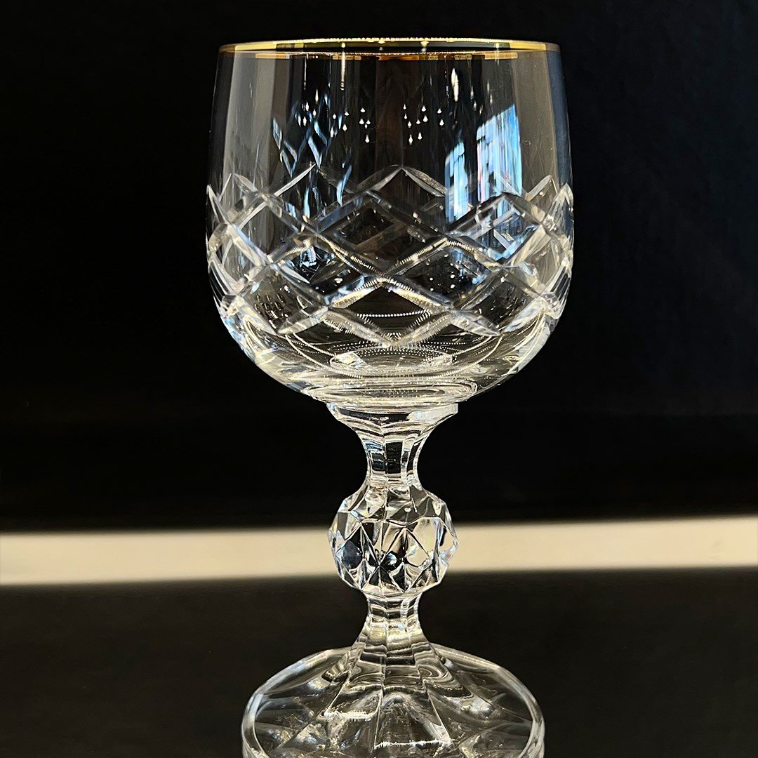 Kahve Yanı BardaklarıButik 6 Lı Kahve Yanı Bardağı Kare Gold