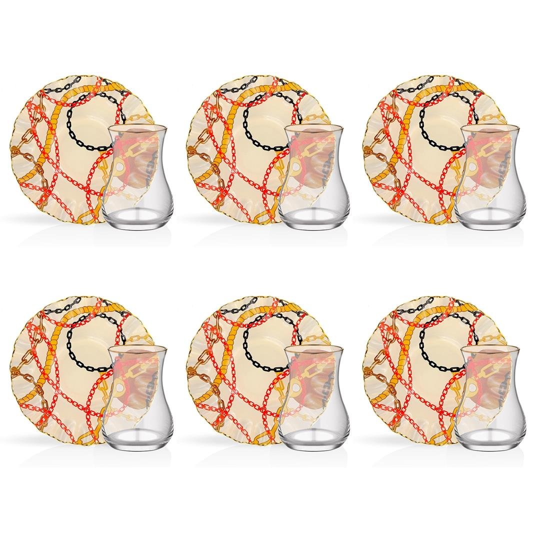 Tea GlassesCadenas 12 Piece Tea Set Set