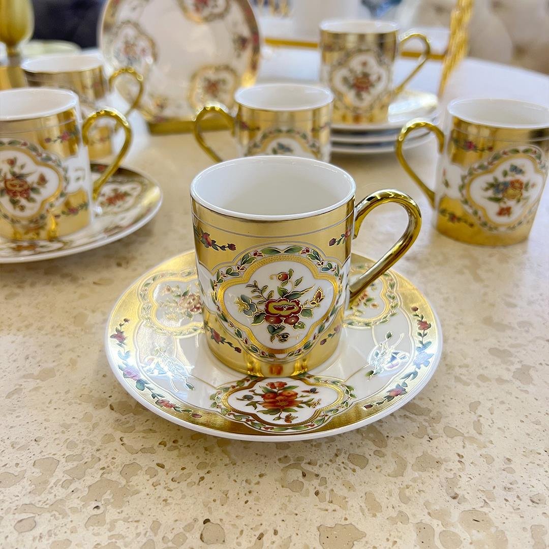 Coffee CupCasa Sueno 6 Lı Kahve Fincan Takımı T8223