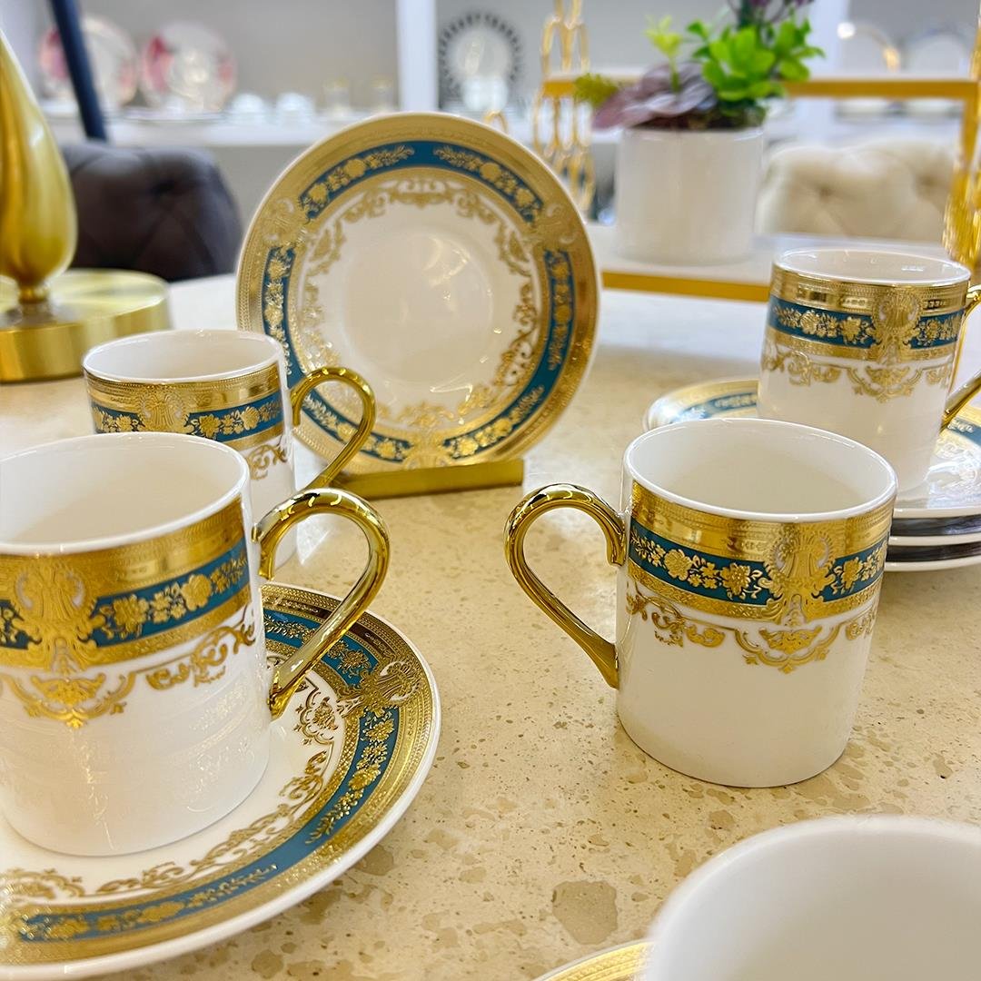 Coffee CupCasa Sueno 6 Lı Kahve Fincan Takımı T8229