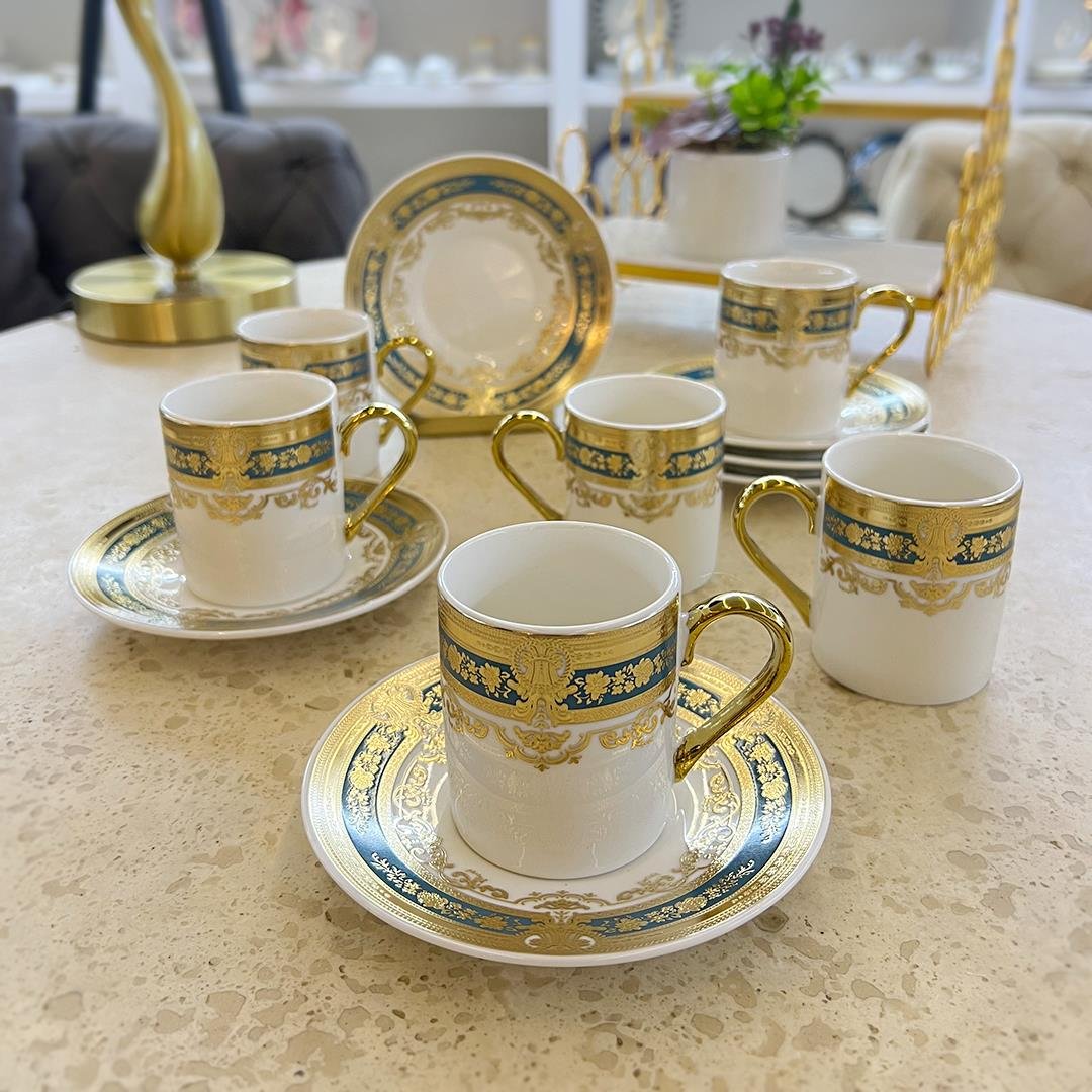 Coffee CupCasa Sueno 6 Lı Kahve Fincan Takımı T8229