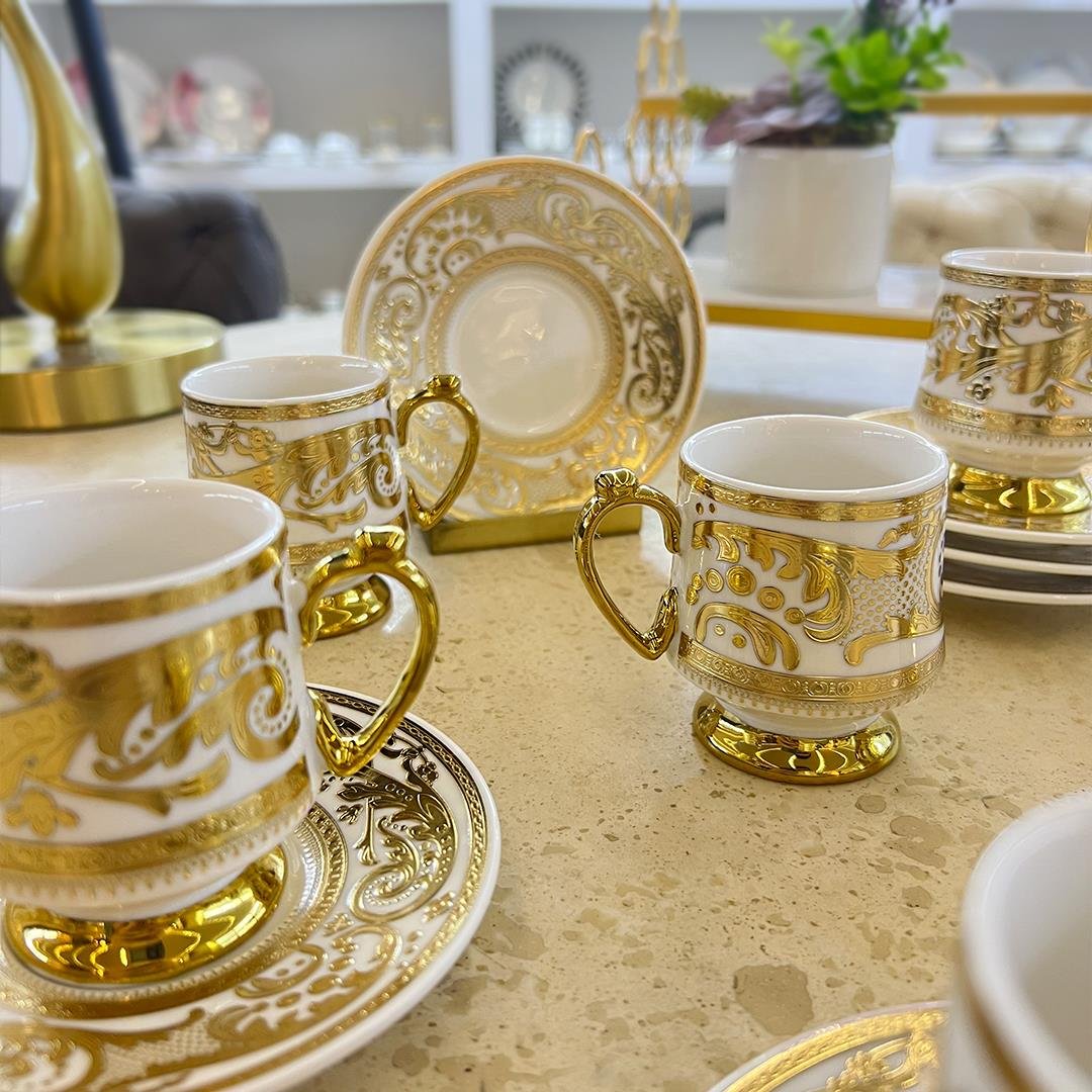 Coffee CupCasa Sueno 6 Lı Kahve Fincan Takımı T8205