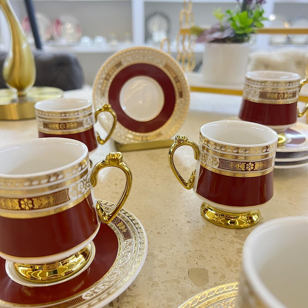 Coffee CupCasa Sueno 6 Lı Kahve Fincan Takımı T8234