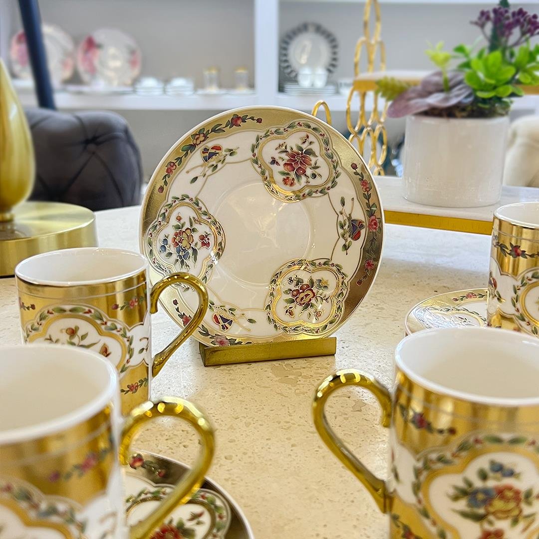 Coffee CupCasa Sueno 6 Lı Kahve Fincan Takımı T8223