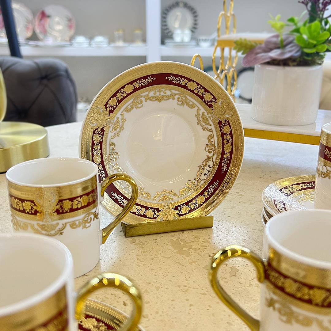 Coffee CupCasa Sueno 6 Lı Kahve Fincan Takımı T8228