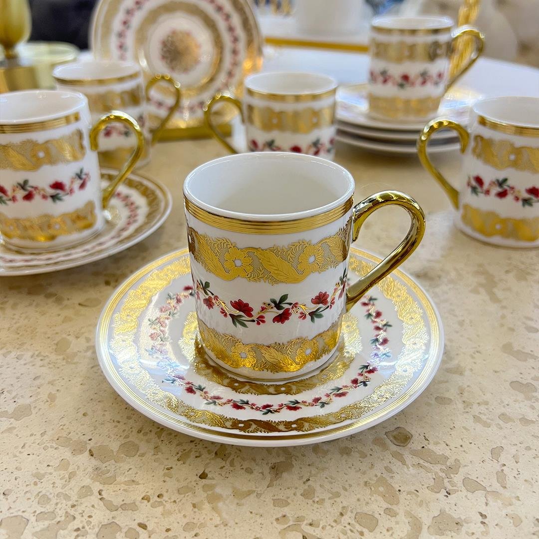 Coffee CupCasa Sueno 6 Lı Kahve Fincan Takımı T8224