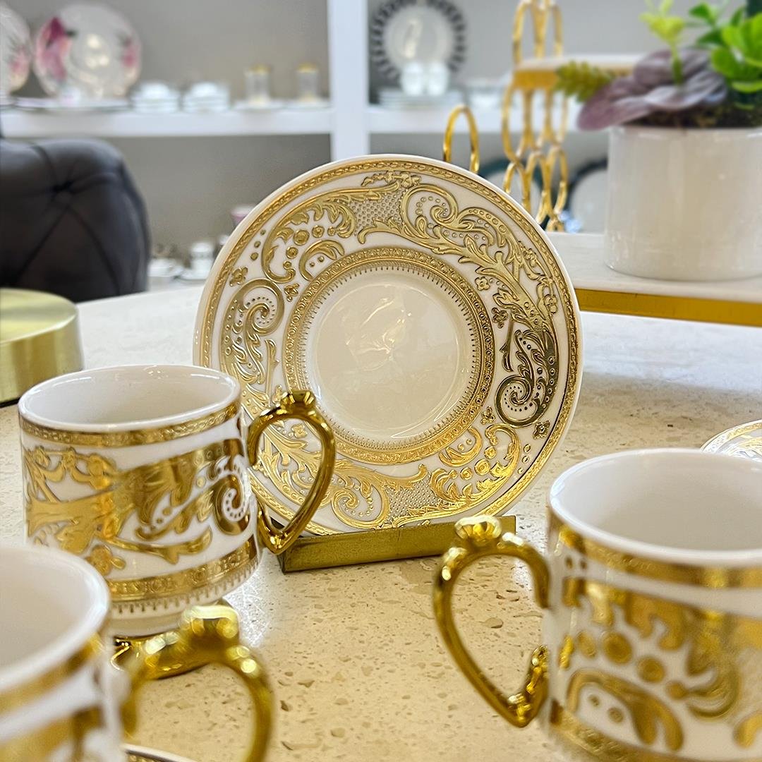 Coffee CupCasa Sueno 6 Lı Kahve Fincan Takımı T8205