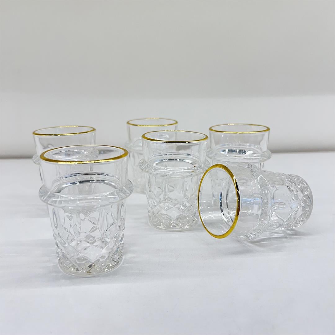 Drink CupCircle 6 Lı Kahve Yanı Bardağı Gold