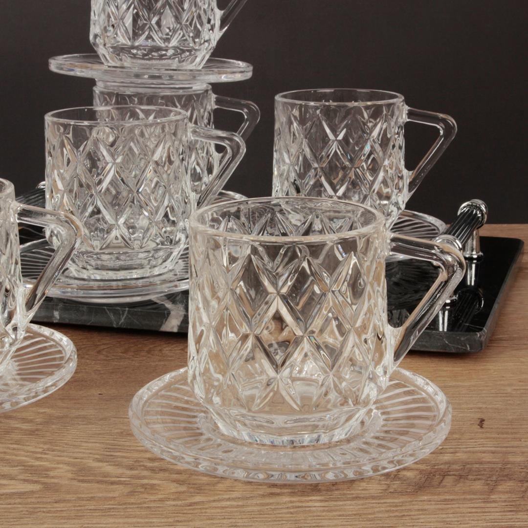 Coffee CupEra 6 Piece Glass Teacup