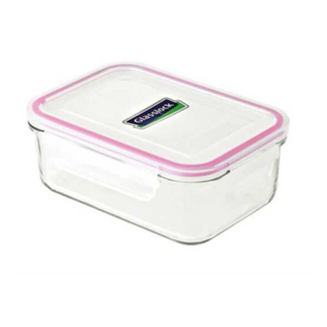 Buy 3 Pay 2Glasslock Conical Rectangular Glass Storage Container - 1700 ml