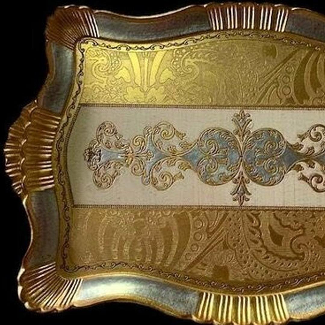 Tepsiİtalyan Gül Ağacı Medium Dikdörtgen Tepsi VL-80