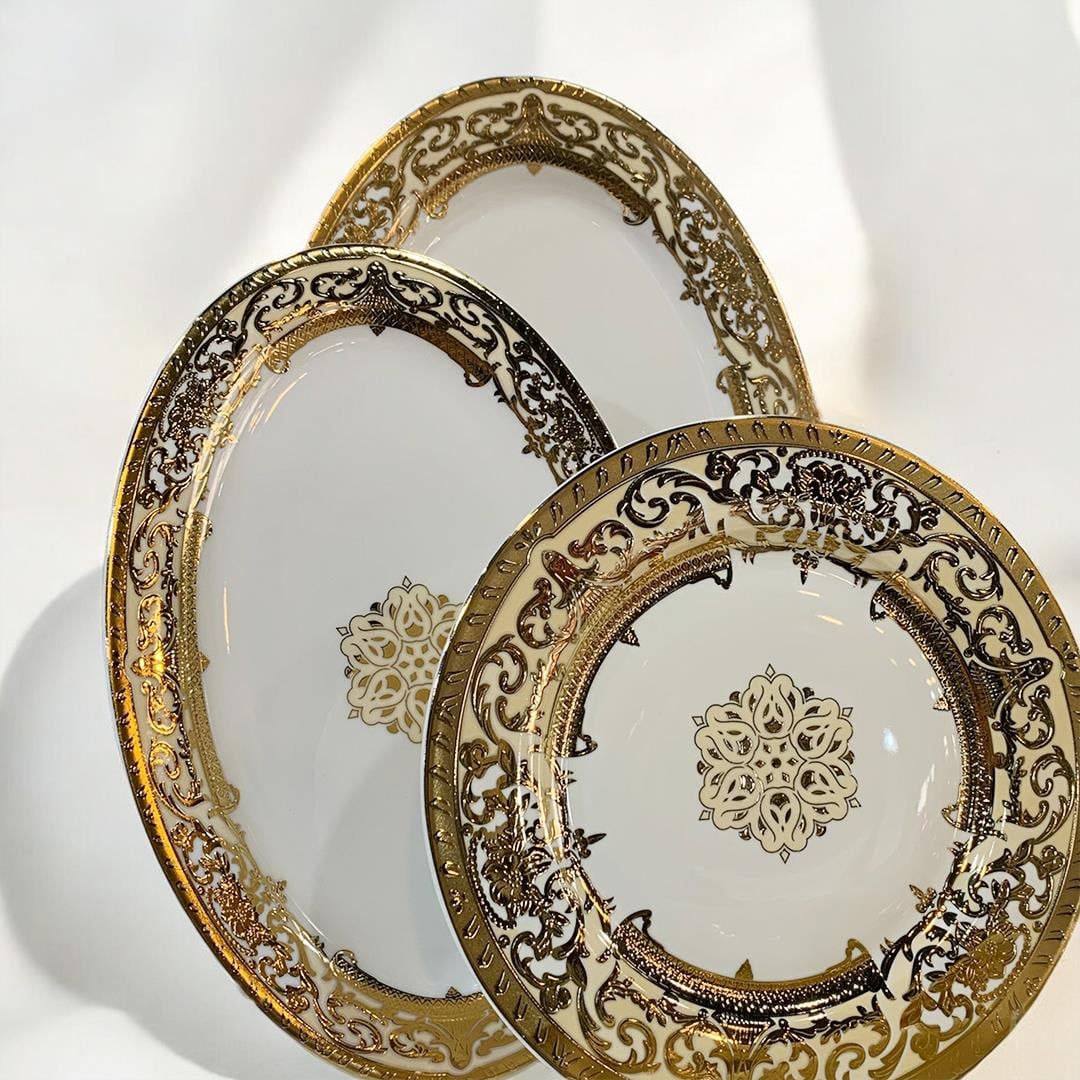 12 Kişilik Yemek TakımıLemons Maison Royale 60 Parça 12 Kişilik Yemek Takımı